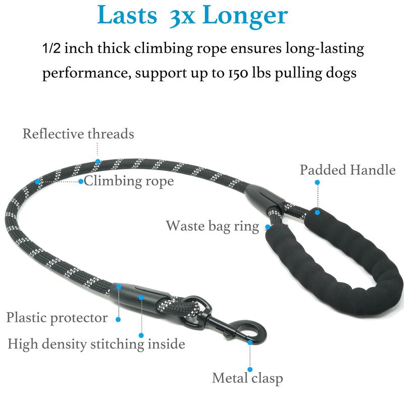 Tough Bungee Dog Leash Pro